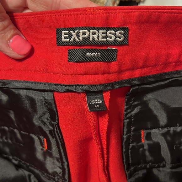 Express Red Trousers - Picture 2 of 5
